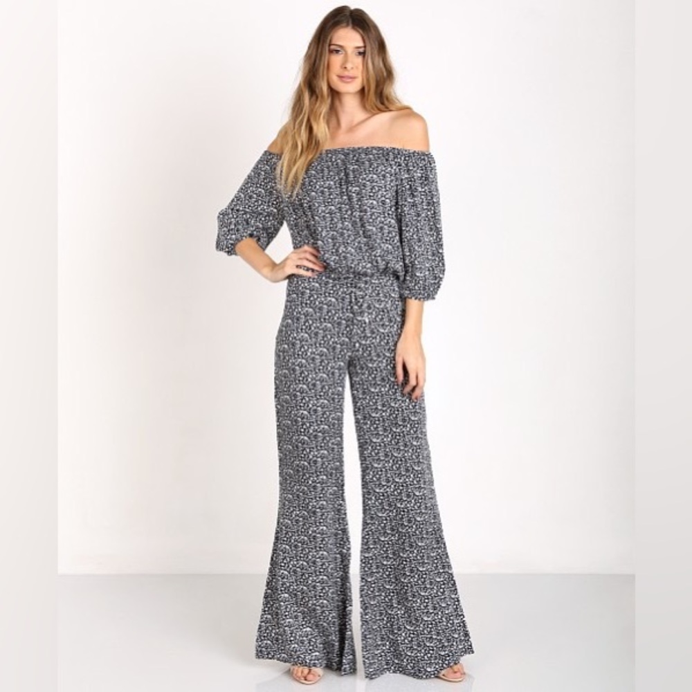 Faithfull the Brand Off-the-Shoulder Jumpsuit